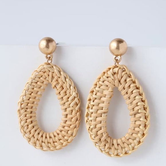 Lulus Jewelry - New Bohemian Woven Earrings